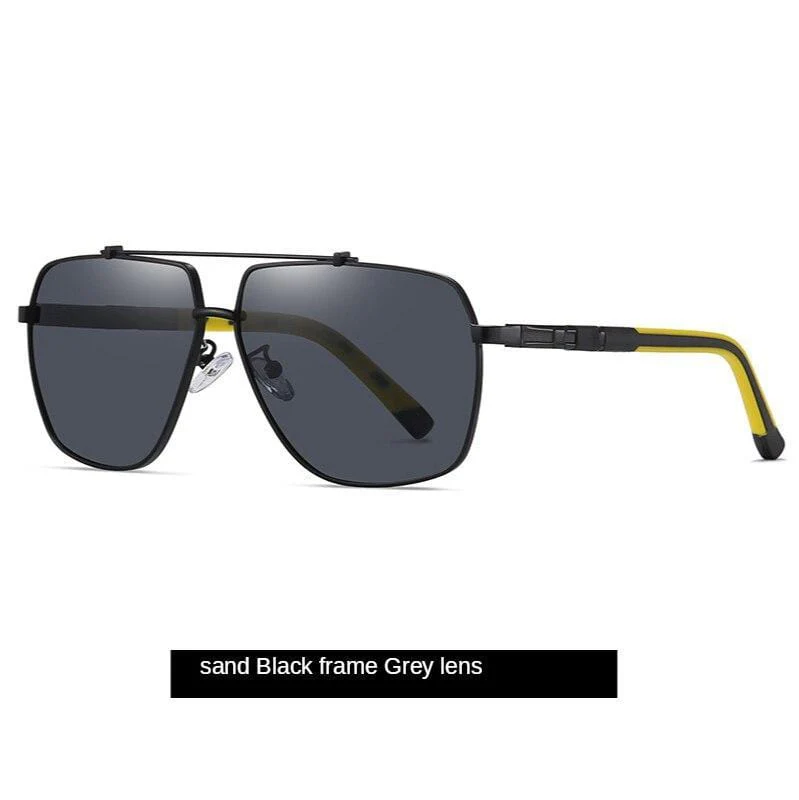 Stylish Metallic Blue Sunglasses