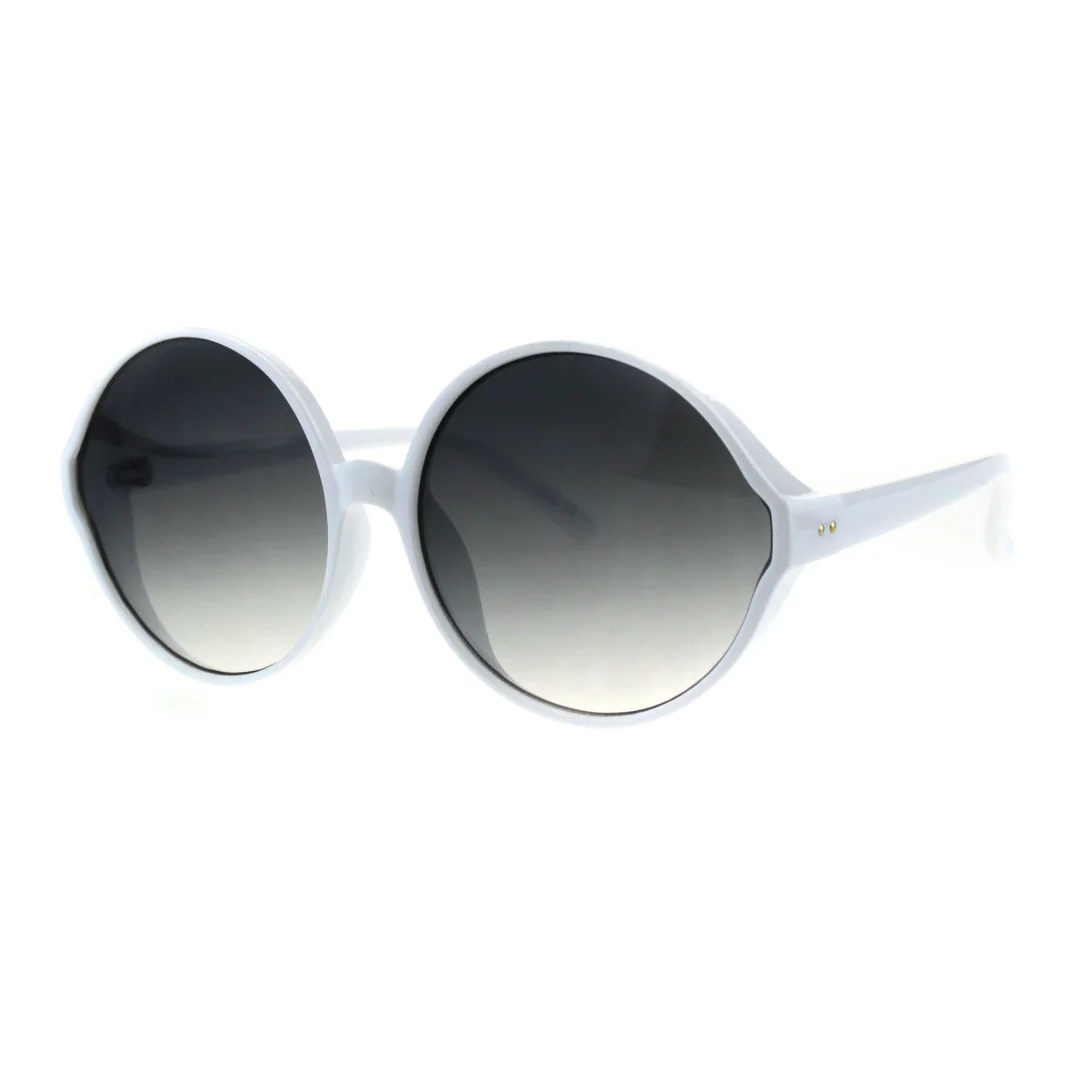 Stylish Translucent Round Sunglasses