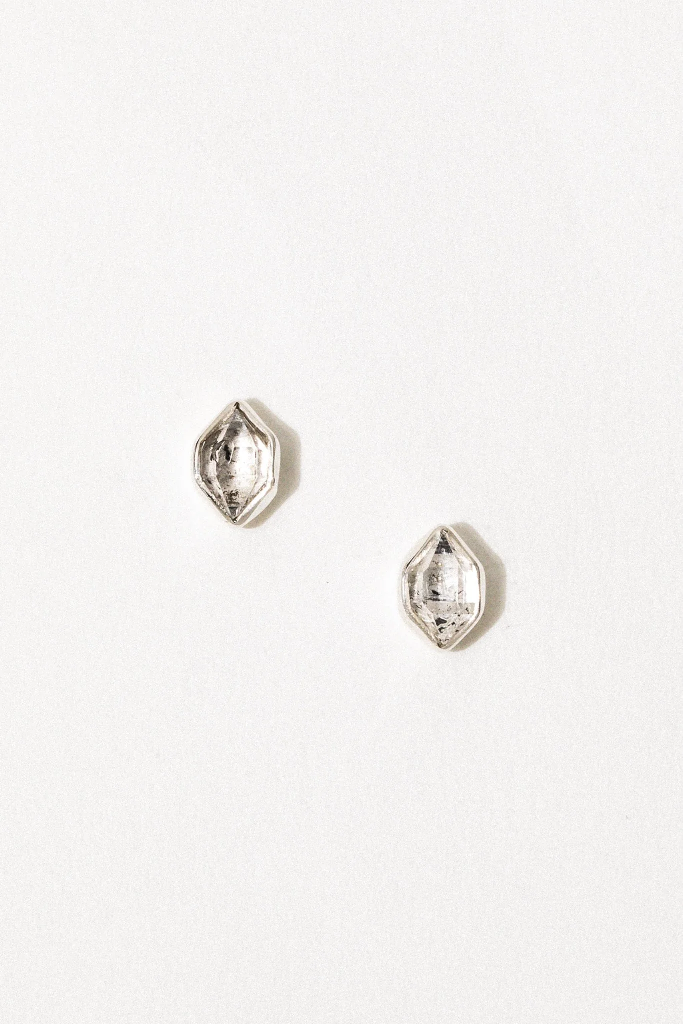 Elegant Geometric Crystal Stud Earrings