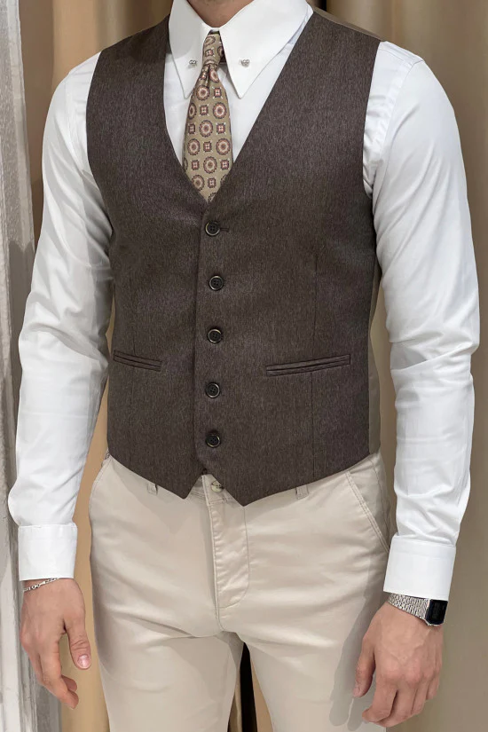 Elegant Men'S Formal Vest
