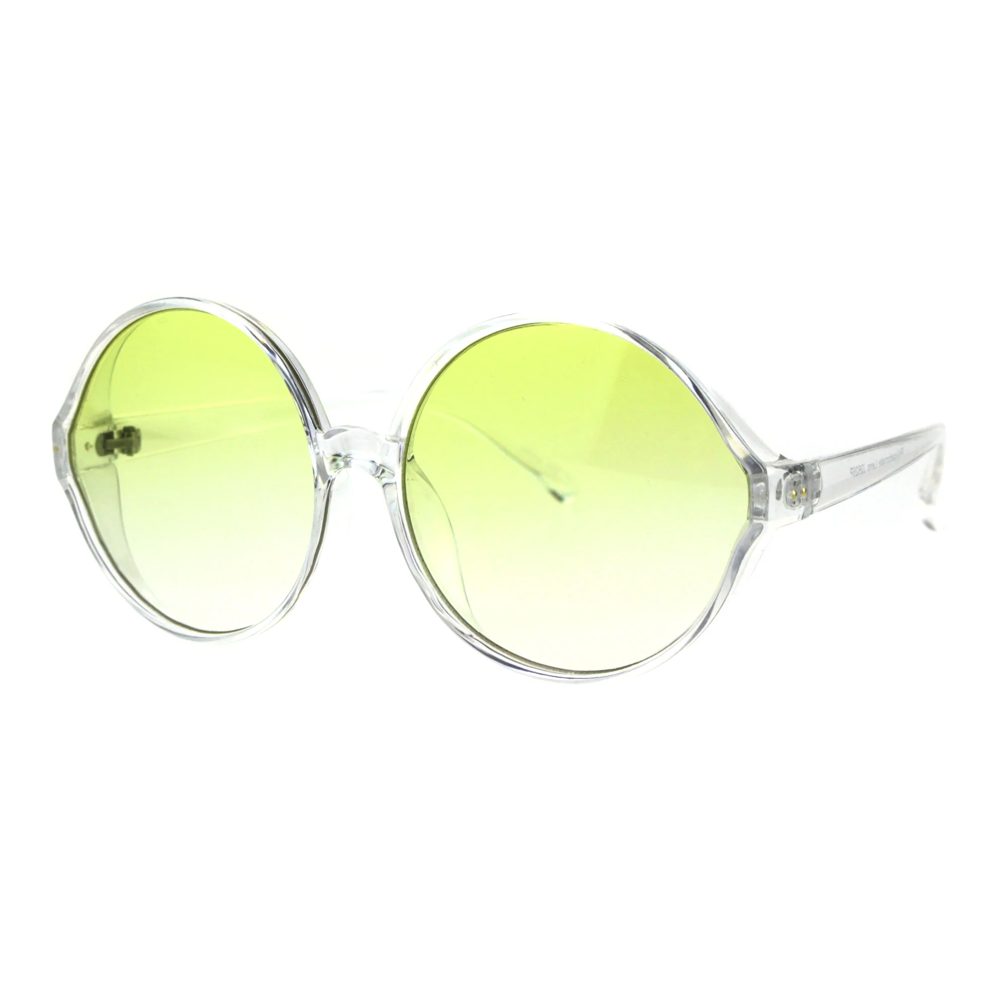 Stylish Translucent Round Sunglasses