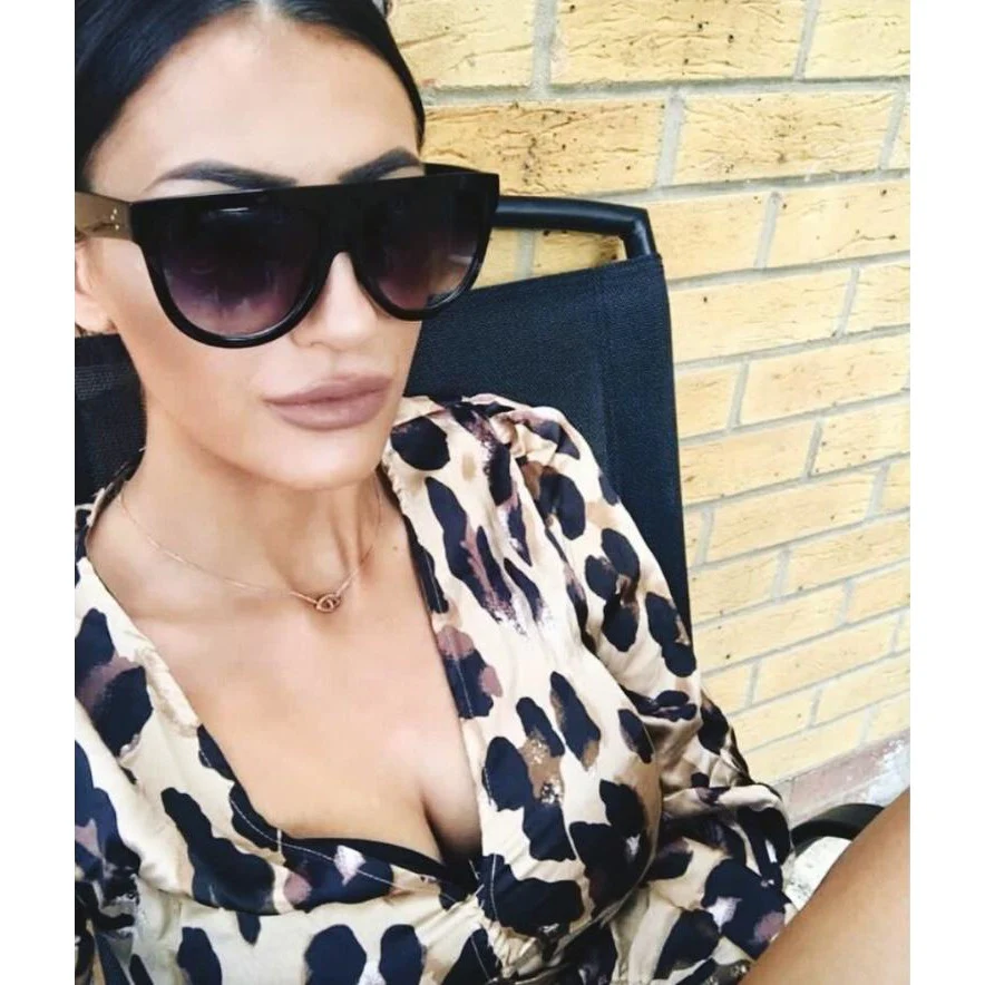 Stylish Tortoiseshell Gradient Sunglasses