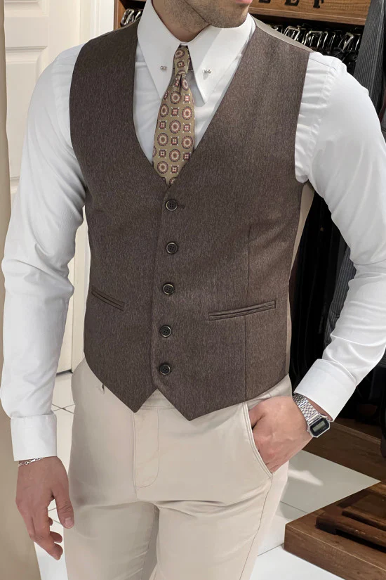 Elegant Men'S Formal Vest